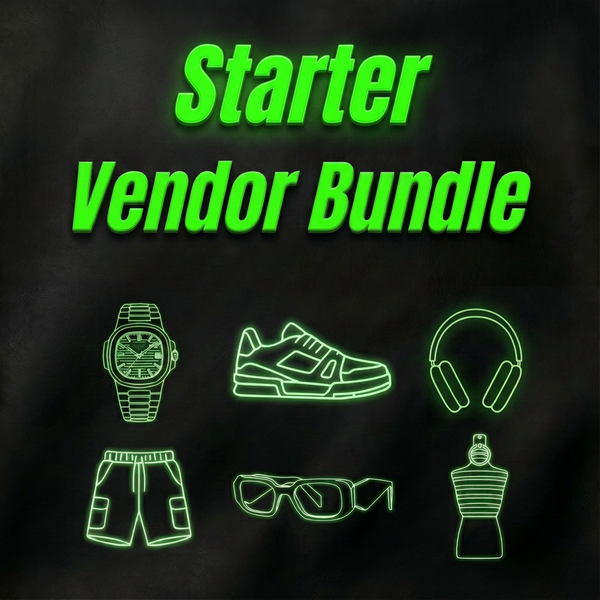 Starter Pack Vendor Bundle